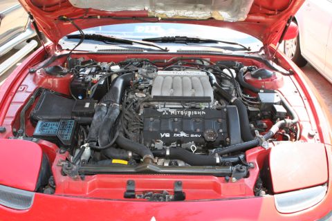 1991 Mitsubishi 3000GT - Engine Bay