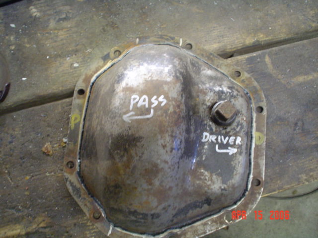 D44 High pinion diff cover (stock)