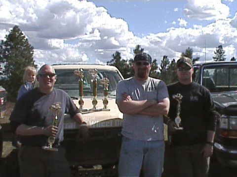 1985 Ford Bronco - Went dirt racing. I took a 3rd place trophy in stock V8 with the F-350. It was a blast!!