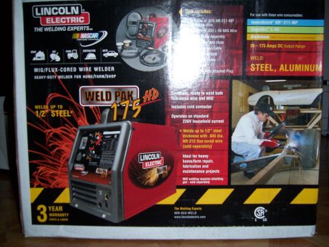 1983 Ford Bronco - Box for a Lincoln Electric Weld Pak 175 HD MIG/Flux-Cored Wire Welder.
