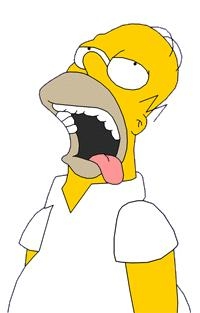 2003 Ford Crown Victoria - This is a cartoon image of Homer Simpson, not a vehicle.