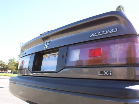 1986 Honda Accord - My tallights are cracked, but I don't know why.