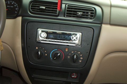 2001 Ford Taurus - The finished face assembly
