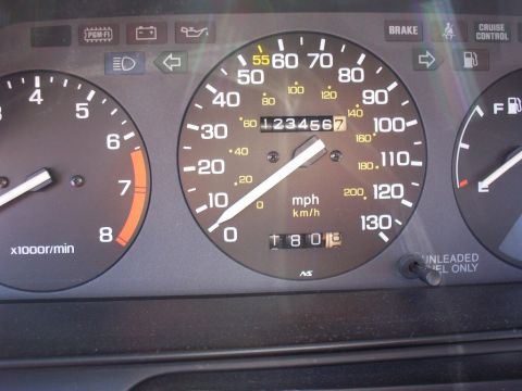 1986 Honda Accord - Look at that mileage.