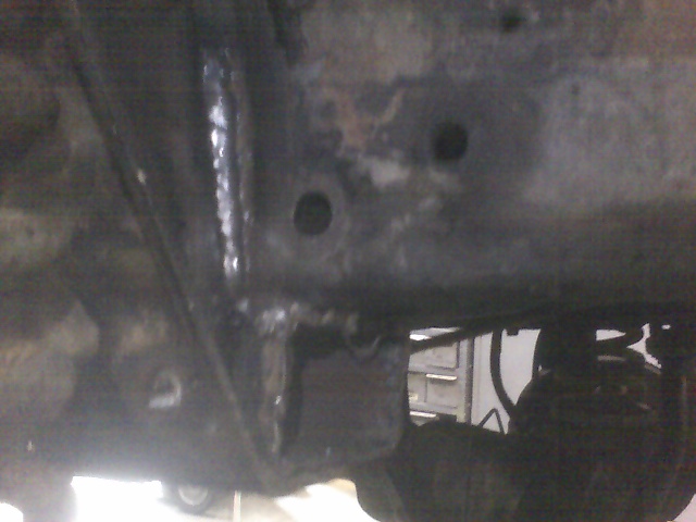 Lowered spring towers.