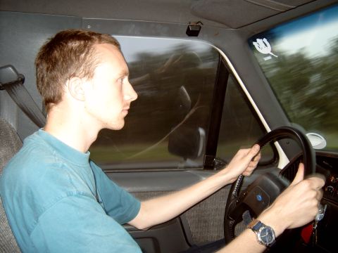 1989 Ford Bronco - thats me drivin' whilst half asleep!