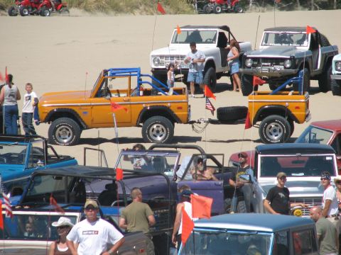 1978 Ford Bronco - draggin a wagon