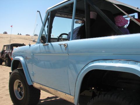 1978 Ford Bronco - powder blue