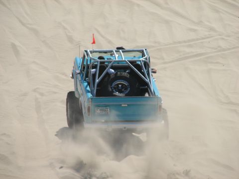 1978 Ford Bronco - blue launch
