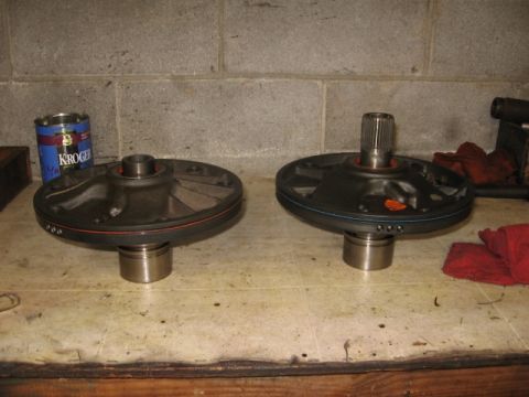 1978 Ford Bronco - See the pump on the left? That's mine. It's broke.
