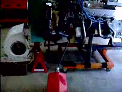 1971 Ford Torino - A LARGE, crappy quality video file (taken with my digital camera) of the initial start-up of my 545 on the test stand.