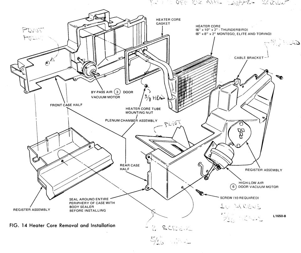 A-C/heater system