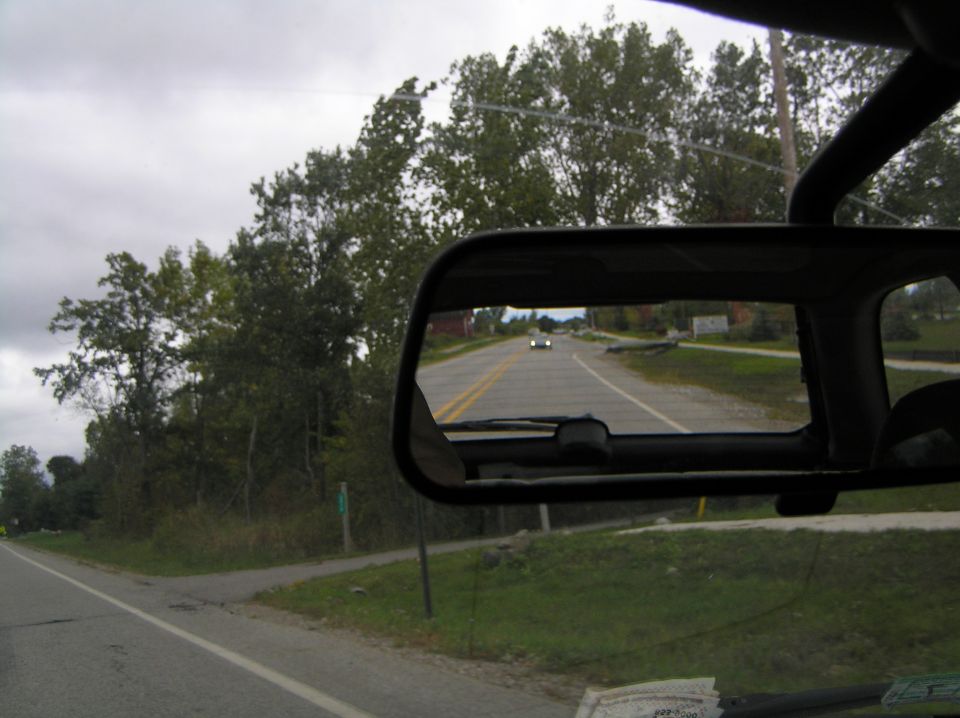 rearveiw shot
