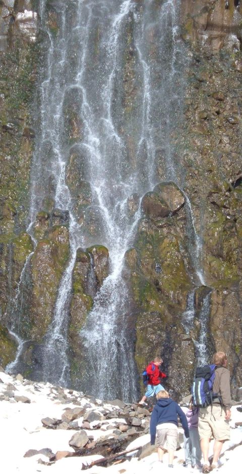 2006 Ford E350 - Joseph by the waterfall.
