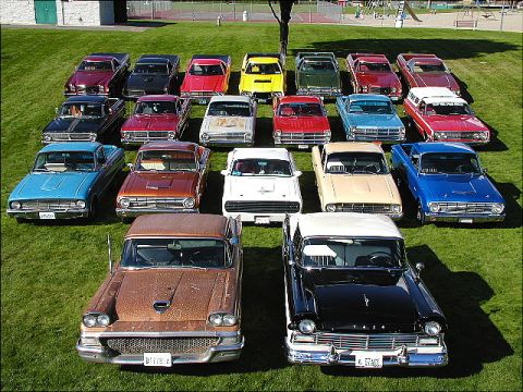 1967 Ford Ranchero - Still claiming to be the largest gathering of Rancheros in the world!!!