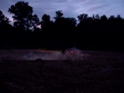 2002 Jeep Grand Cherokee - donut in the dirt. pretty cool