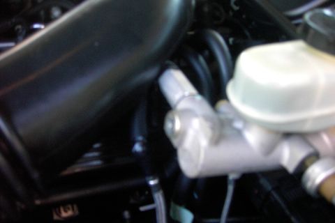 1996 Mercury Grand Marquis - ABS+TRAC brake line collsion w/ 04 CVPI tube. I tried to wrap with wire loom and electrical tape as factory lookign as possible