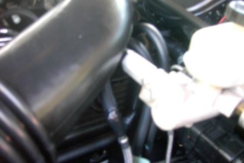 1996 Mercury Grand Marquis - ABS+TRAC brake line collsion w/ 04 CVPI tube. I tried to wrap with wire loom and electrical tape as factory lookign as possible