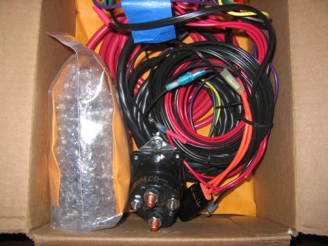 1979 Ford Bronco - Theres the 20 circuit fuse box on the left packaged up and then the huge relay for the dual batteries is right there....