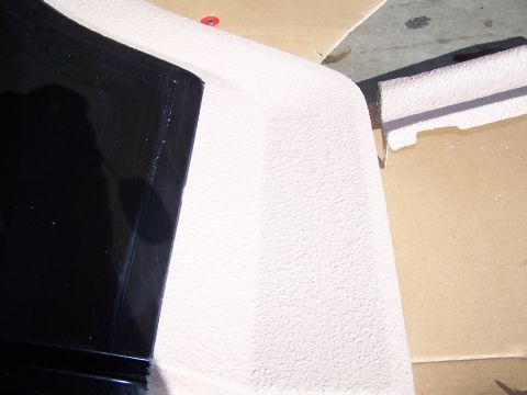 1986 Ford Bronco - Fedner Liner Close-up