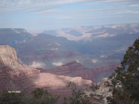 1995 Ford Probe - A scenic view of the Grand Canyon captured on February 11, 2005, with a Supermotors.net watermark.