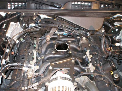 2001 Ford Crown Victoria - Still need to replace the all-plastic PI intake with a revised one.