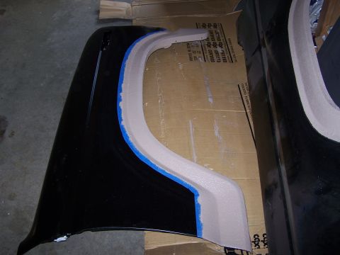 1986 Ford Bronco - Front Fender Rough Coat