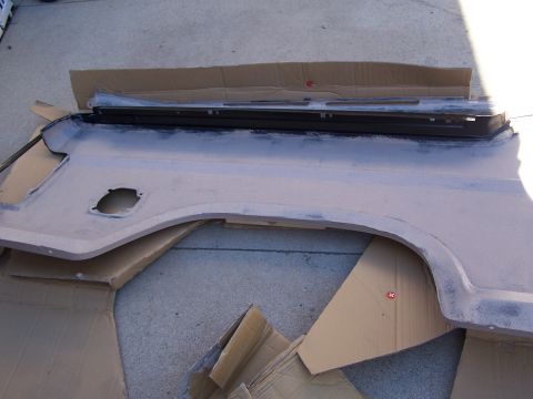 1986 Ford Bronco - Inner Rear Fender - complete