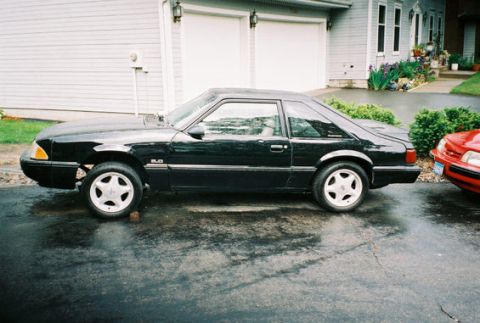 1989 Ford Mustang - day before I bought it.