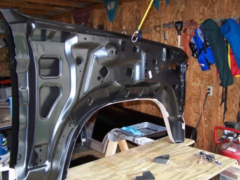 1986 Ford Bronco - Finished inner fender