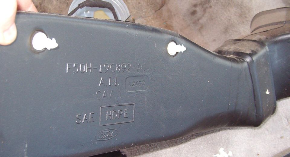 '96 Continental Console long duct