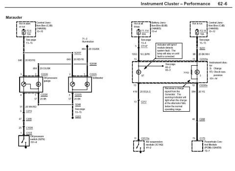 1996 Mercury Grand Marquis - MARAUDER Instrument Panel - 5