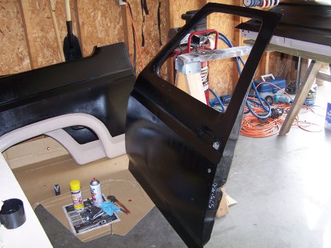 1986 Ford Bronco - Outer door finished