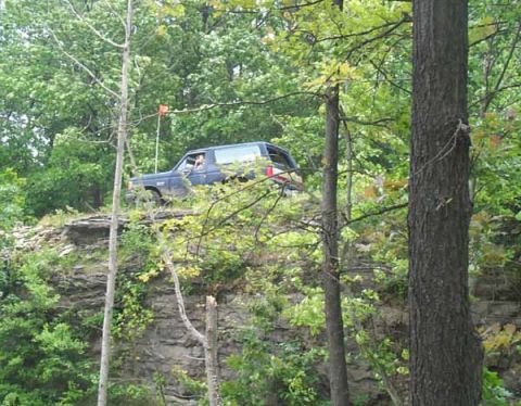 1989 Ford Bronco - This is me taking pics of my club as they were in the rock quarry. Bronco isn't ready for that kind of wheeling....yet.