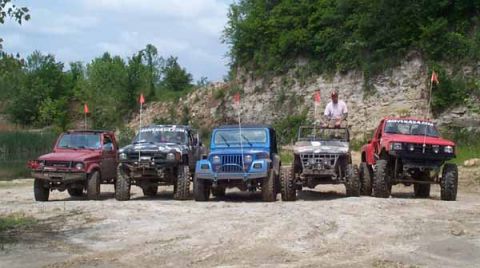 1989 Ford Bronco - Group pic of 4Given4x4 club memebers. Bronco isn't in pic, due to being parked for LACK of ability to play where we were when the pic was t…
