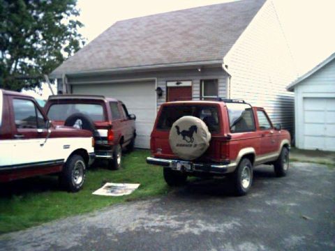 1996 Ford Bronco - group pic