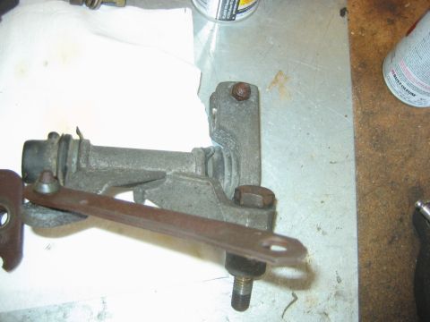 1992 Ford Bronco - plunger style transfer case shifter and linkage