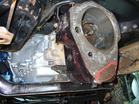 1978 Ford Bronco - 203 case on tcase adapter