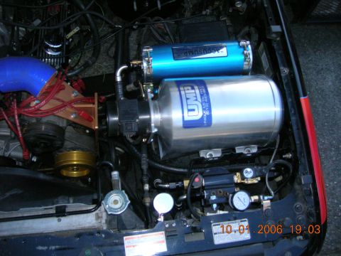 1996 Ford Bronco - Accusump, Canton Remote Filter, Custom UMP Filter
