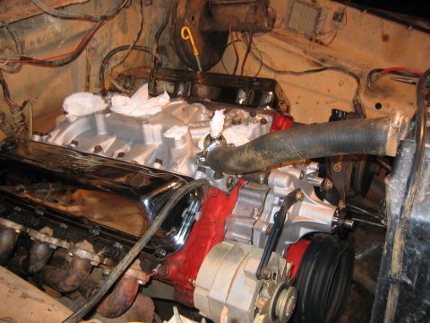 1979 Ford Bronco - A little more done but still not that close... Still need all the MSD ignition installed... the carb, and a bunch of random fittings and pl…