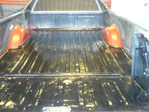1972 Ford Ranchero - new paint on bed...