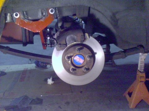 1970 Ford Mustang - new rear disks