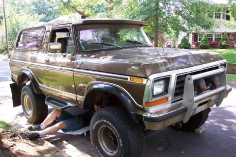 1979 Ford Bronco - Ding dong the witch is dead...