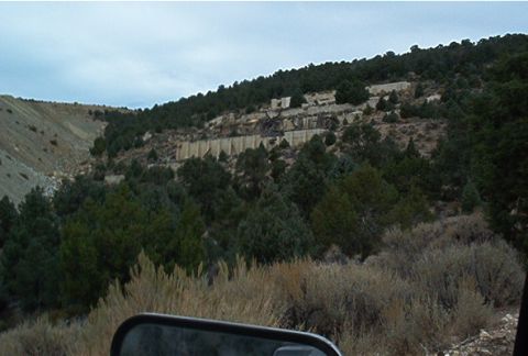 1986 Ford Bronco - On the way up to Aurora Cemetery