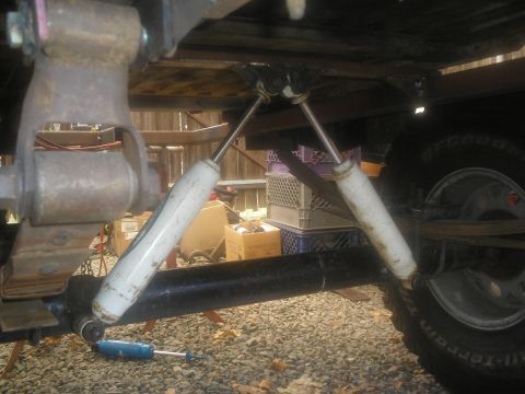 1966 Ford Bronco - long travel and trailers dont mix!