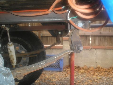 1966 Ford Bronco - did a shackle flip for lift...so I could remove my 2" lift spring from the pack.