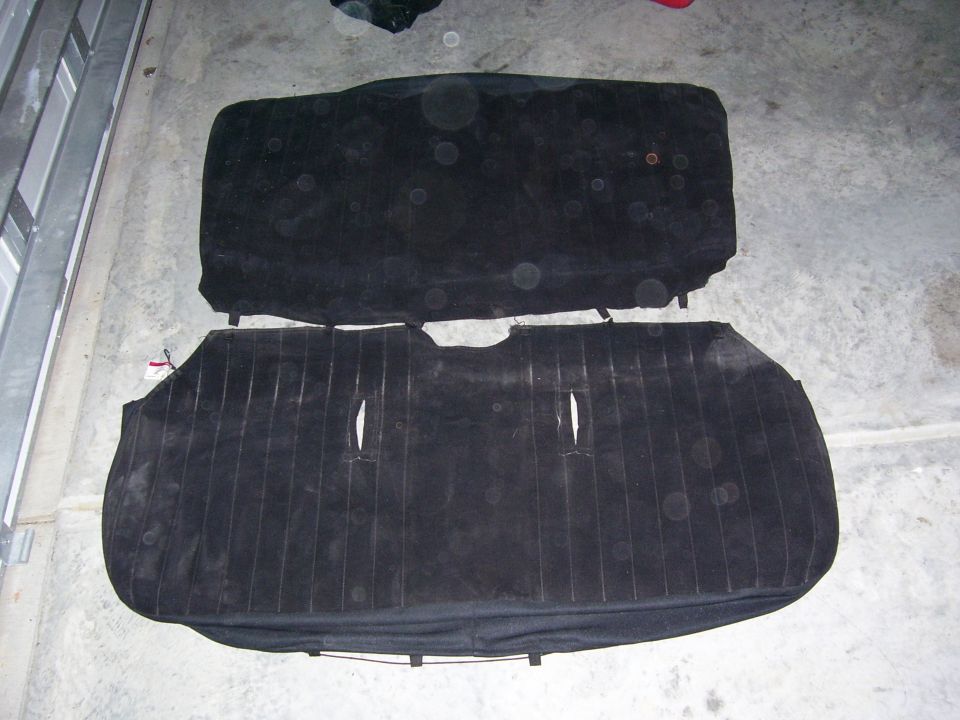 Back seat cover