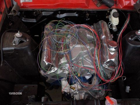 1966 Ford Fairlane - Oh my! That wiring harness looks intimidating.
