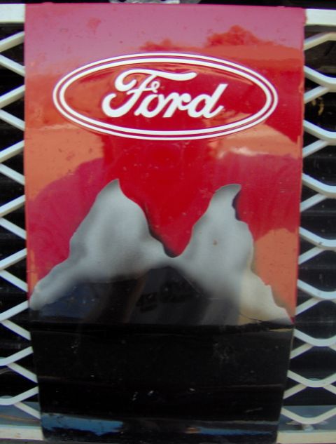 1986 Ford F-150 - grill i made and airbrushed my self