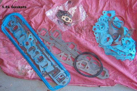 1983 Ford Bronco - Gaskets left over from a 5.8L install